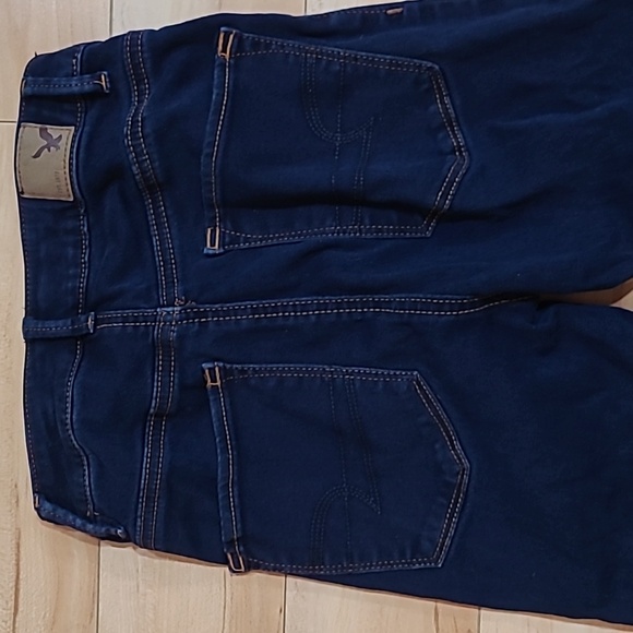 America Eagle women's size 00 sky high jeggings - Picture 6 of 8